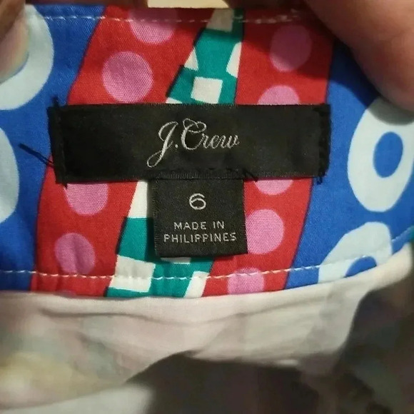 {J. Crew} Tie-back Tulip Skirt Ratti Kaleidoscope - Picture 15 of 15